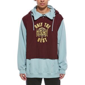 Givenchy Mens  Double Layered Hoodie, Red